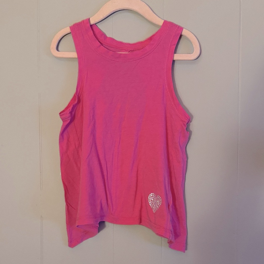 Girls Pink Tank Top